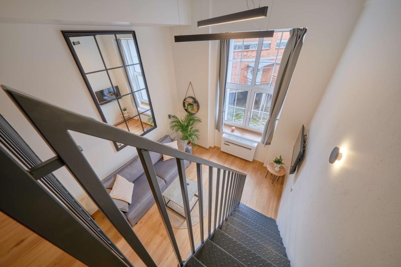 Queen Barbora Central Lofts Kaunas Dış mekan fotoğraf