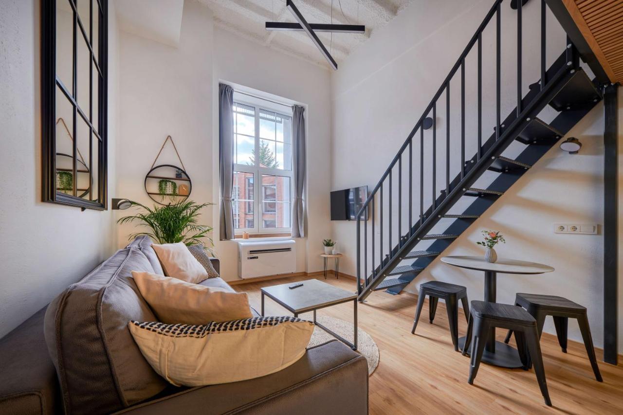 Queen Barbora Central Lofts Kaunas Dış mekan fotoğraf