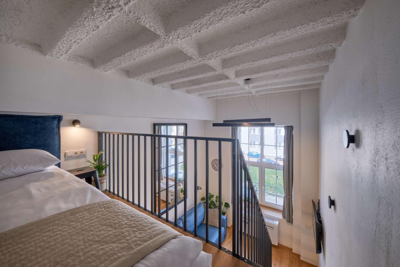 Queen Barbora Central Lofts Kaunas Dış mekan fotoğraf