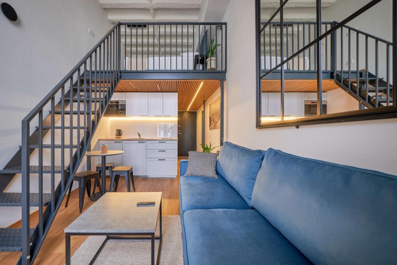 Queen Barbora Central Lofts Kaunas Dış mekan fotoğraf