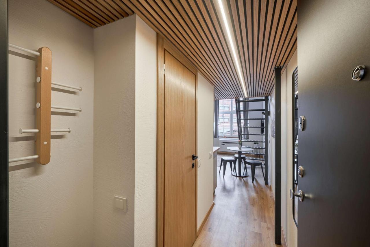 Queen Barbora Central Lofts Kaunas Dış mekan fotoğraf