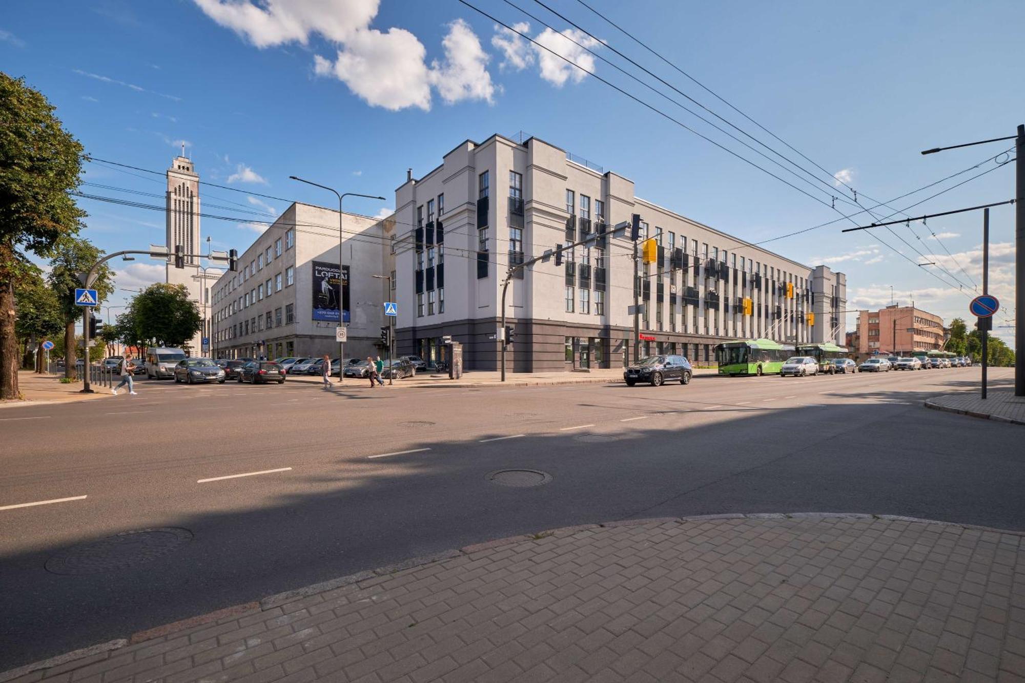 Queen Barbora Central Lofts Kaunas Dış mekan fotoğraf